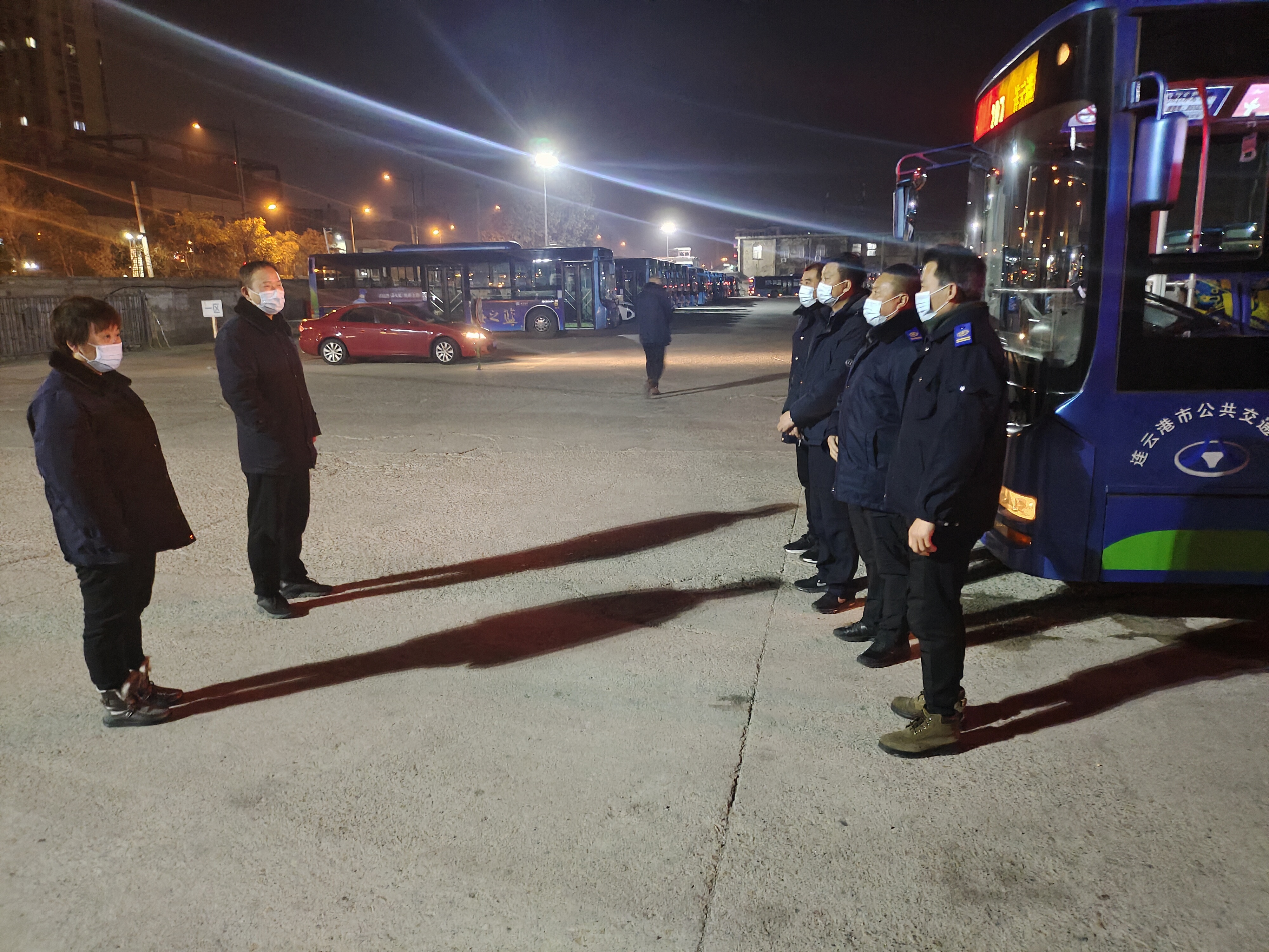 公交集團(tuán)公交事業(yè)一部扎實開展安全生產(chǎn)夜查工作