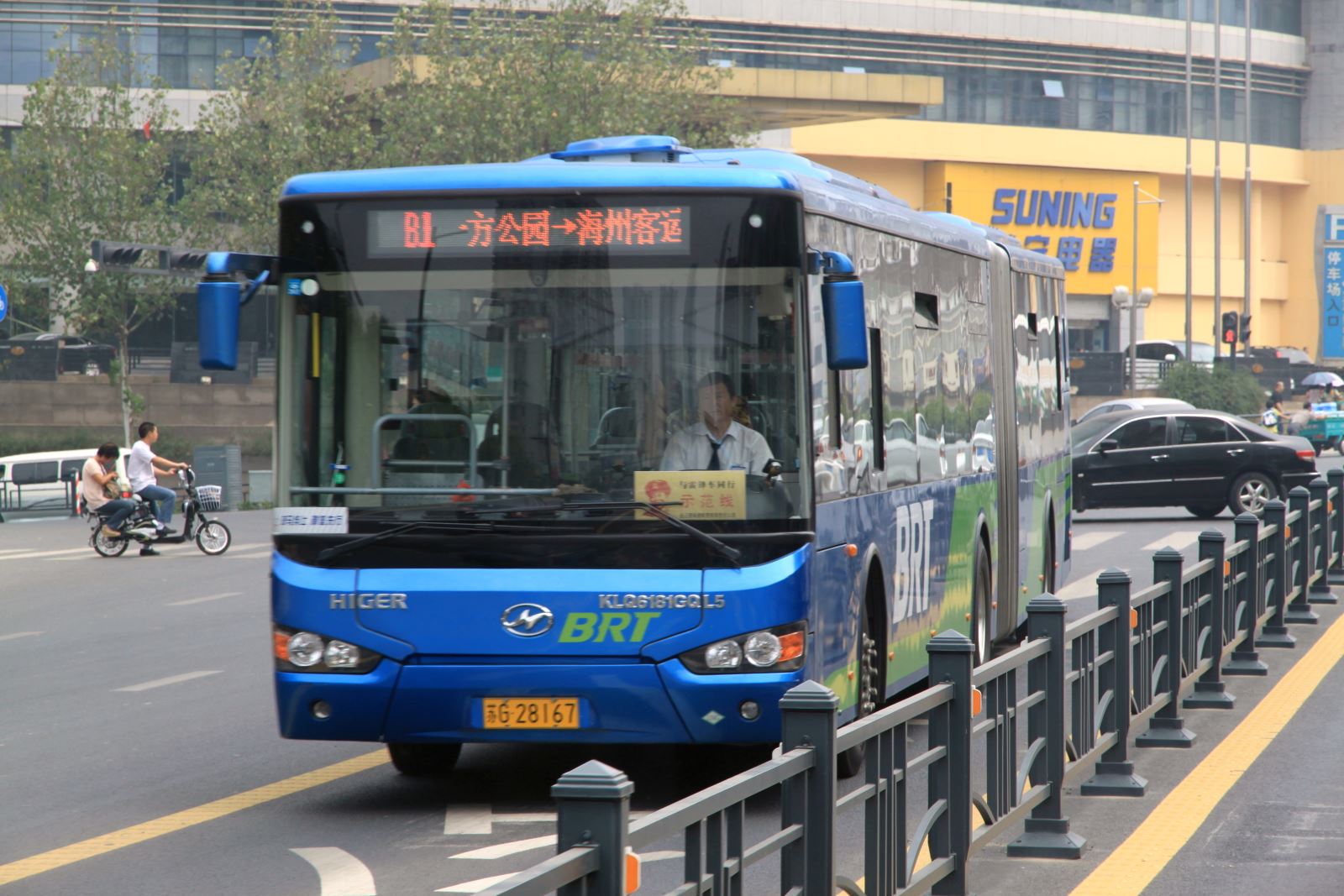 你發(fā)現(xiàn)了嗎？連云港的清潔能源公交車越來越多了！