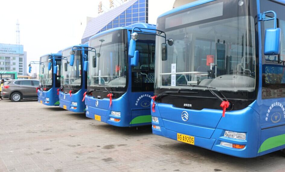 公交5路、8路、10路、23路更新新能源純電動車輛