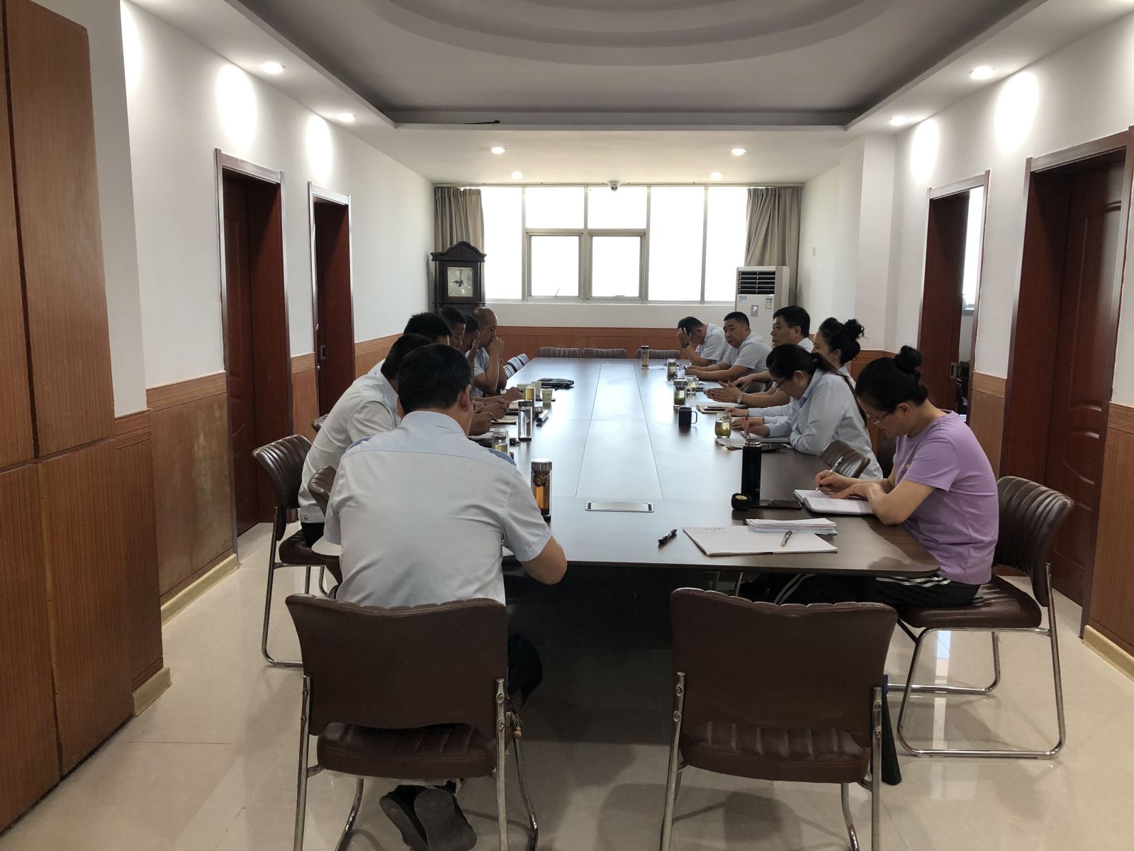 公交集團公交事業(yè)一部召開創(chuàng)文迎檢會議