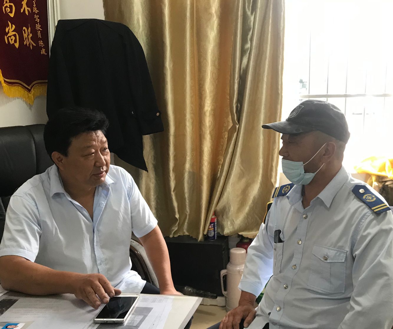 公交集團公交事業(yè)一部開展安全生產(chǎn)月 重點駕駛員“一對一”談心談話活動