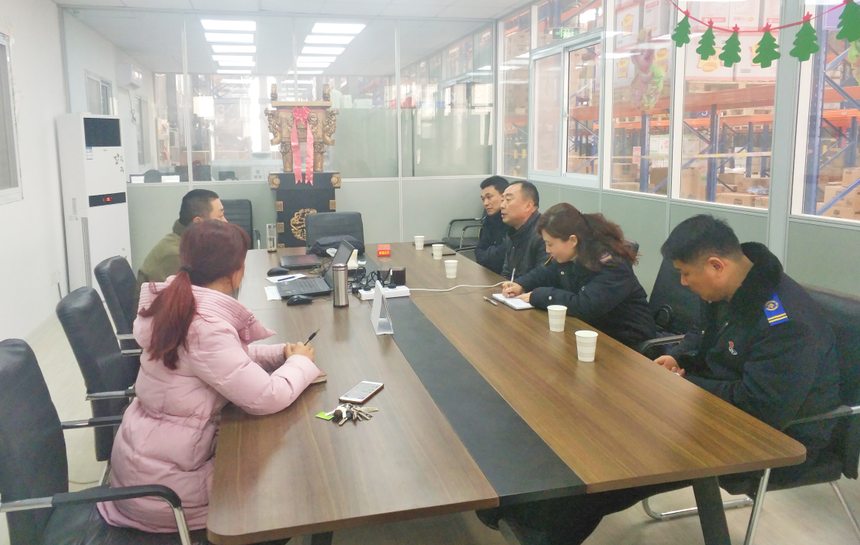 公交集團(tuán)經(jīng)營(yíng)發(fā)展事業(yè)部走訪(fǎng)調(diào)研物流市場(chǎng)