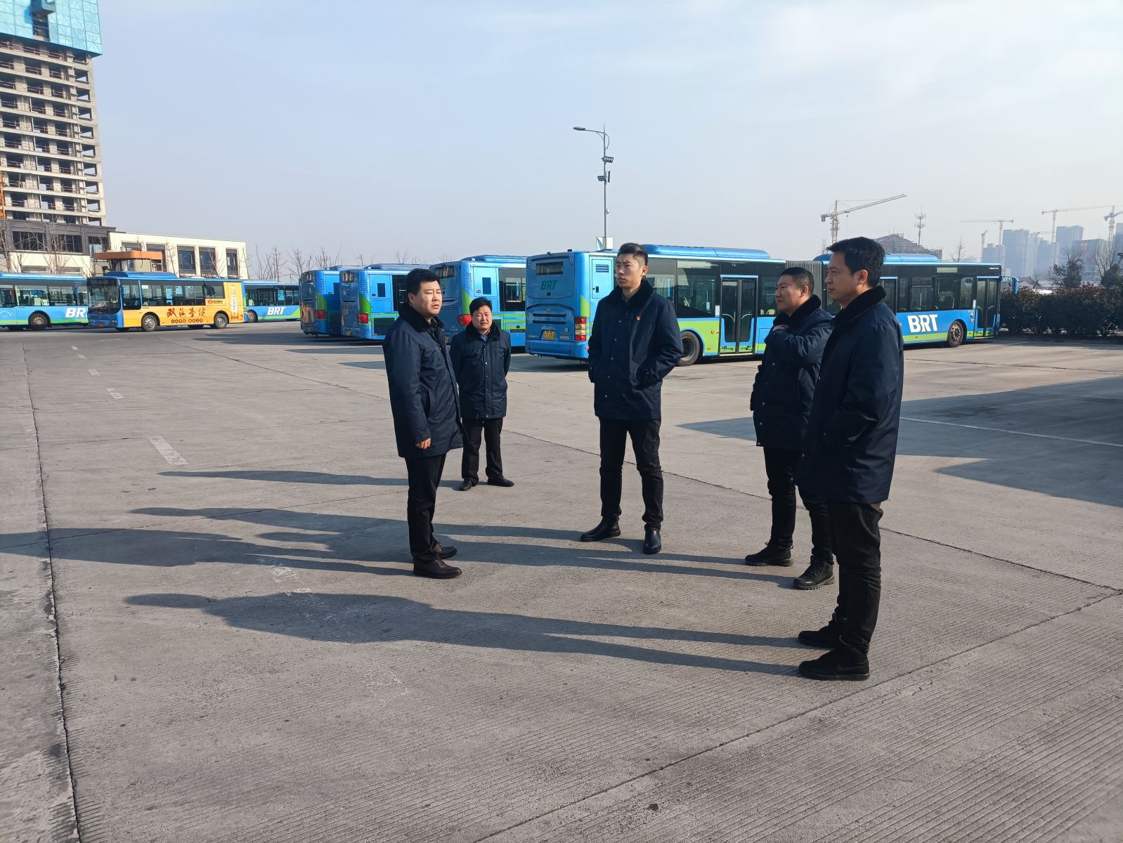 公交集團(tuán)快速公交事業(yè)部開展車輛安全隱患大排查工作