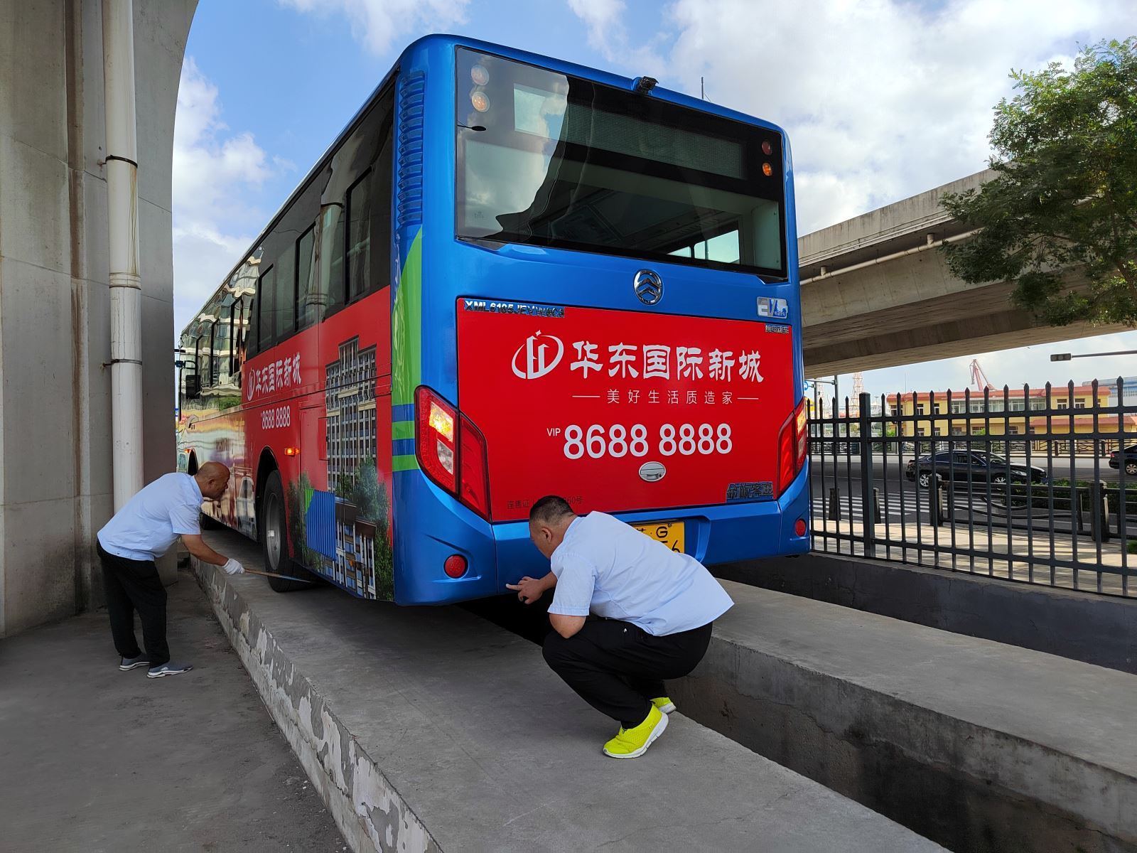 公交集團公交事業(yè)二部開展中秋節(jié)前機務(wù)專項大檢查