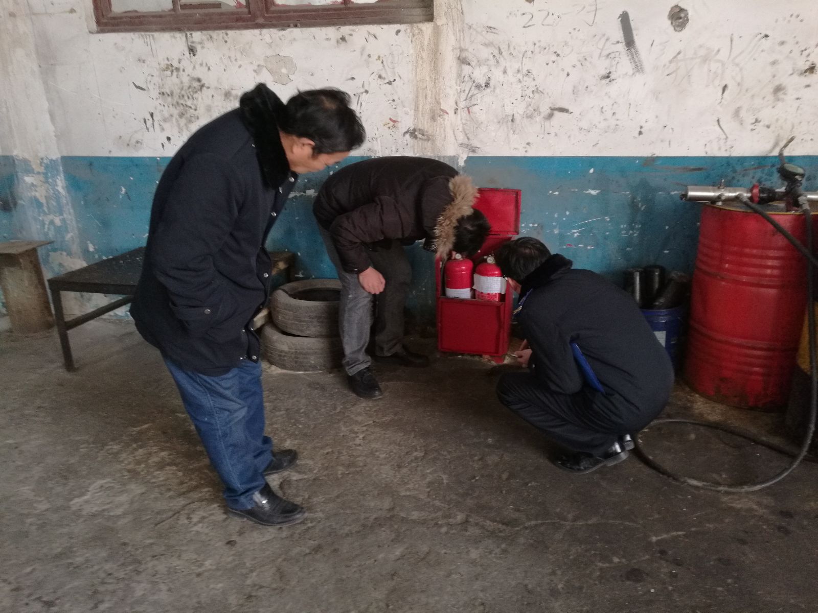 公交集團(tuán)維修公司開展安全生產(chǎn)大檢查