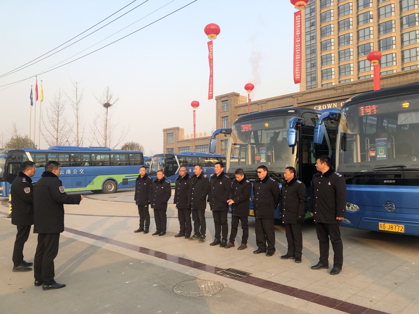 公交集團(tuán)經(jīng)營發(fā)展事業(yè)部做好“灌云縣政協(xié)會議”運(yùn)輸保障工作