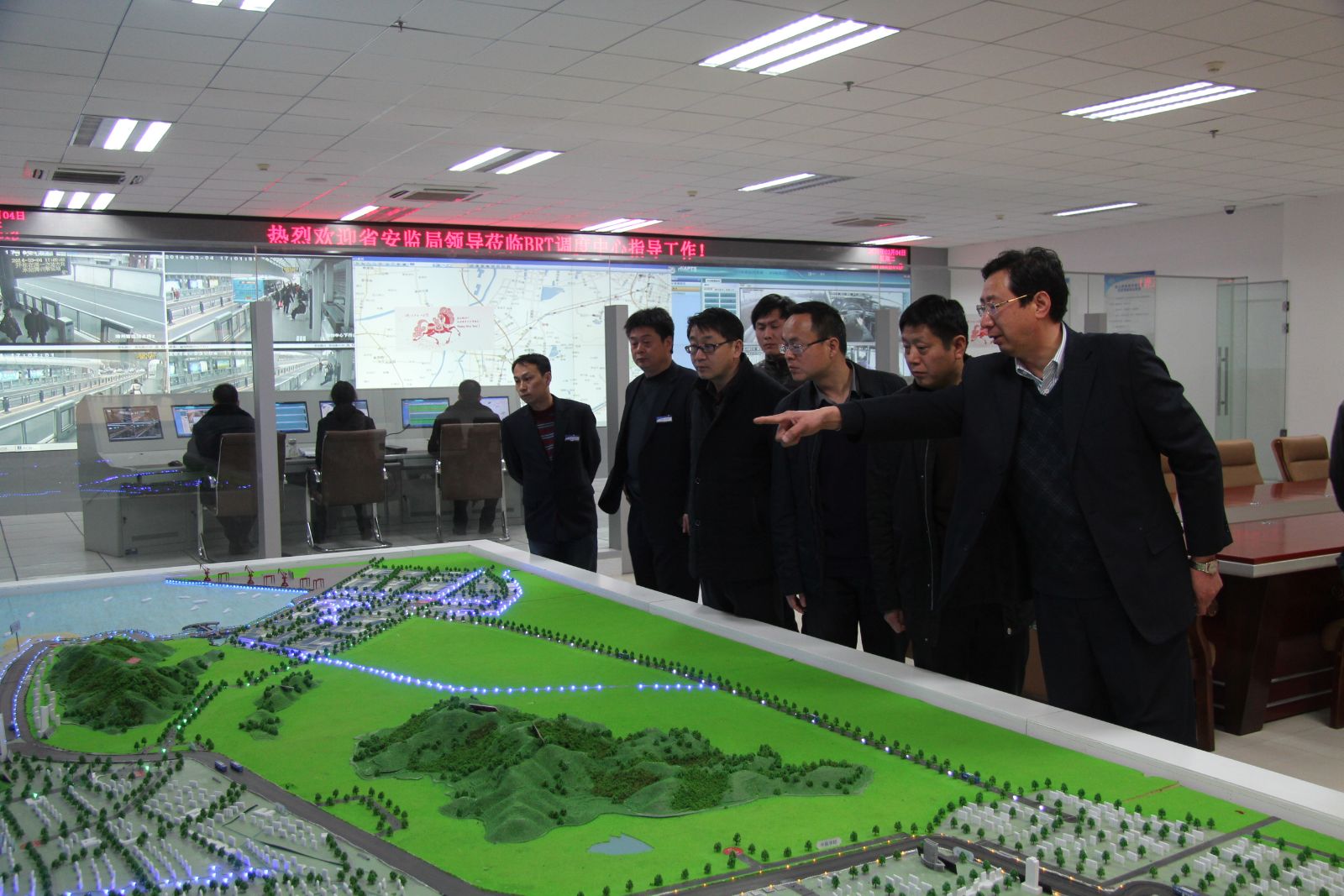 省安監(jiān)局驗(yàn)收海通公交BRT公司安全文化建設(shè)示范企業(yè)創(chuàng)建工作