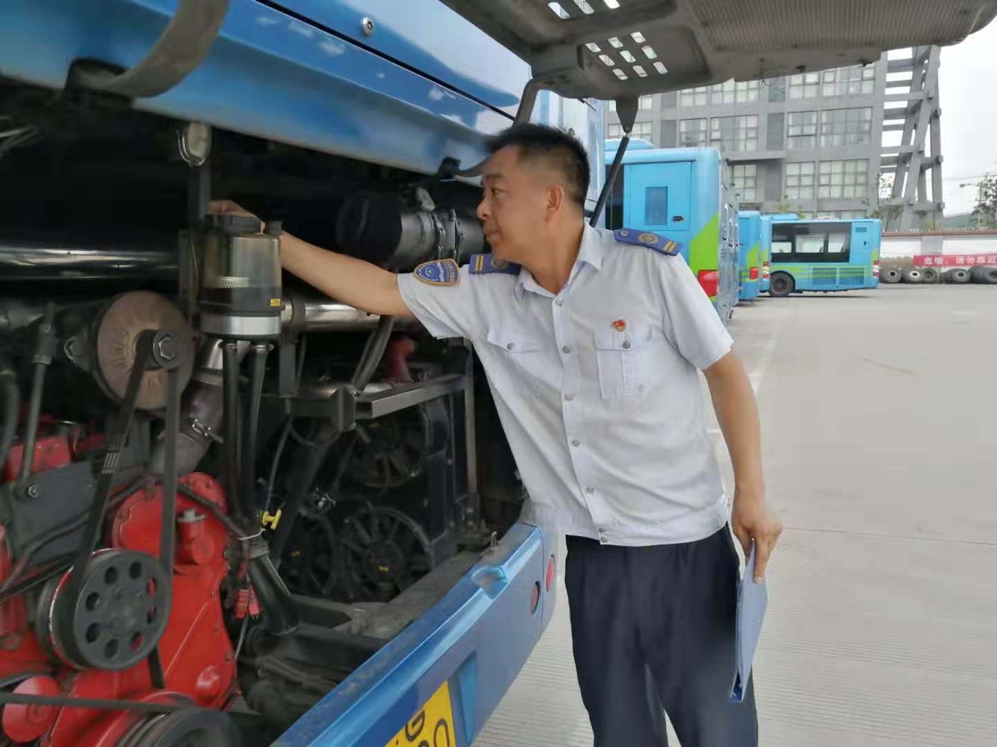 永不止步的公交安機(jī)員王全勝